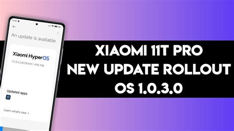 Xiaomi T Pro Hyper Os Update Rollout Xiaomi T Pro Os