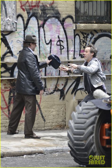 Photo Ben Mckenzie Donal Logue Gotham Fight Scene Photo