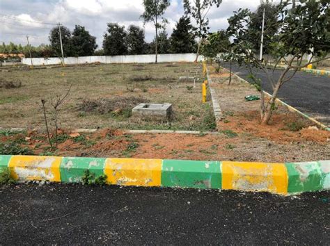 Commercial Land 1200 Sq Ft For Sale In Hoskote Malur Road Bangalore