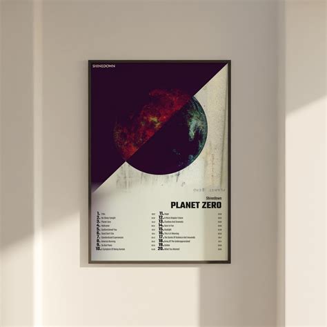 Shinedown Planet Zero Album Cover Poster Wall Art - Etsy