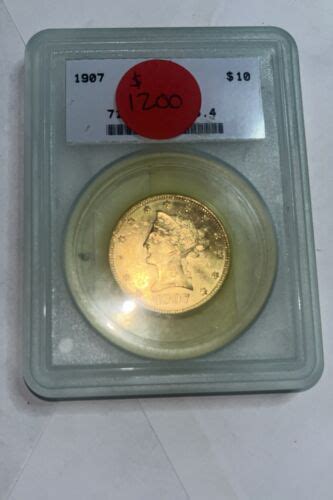 1907 10 Dollar Gold Coin Beautiful Coin Ebay