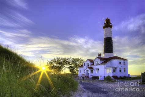 Big Sable Lighthouse Sunset Photograph by Twenty Two North Photography ...