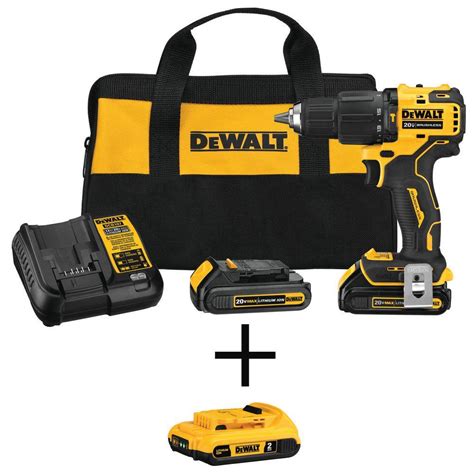 Dewalt Atomic 20v Max Cordless Brushless Compact 1 2 In Hammer Drill