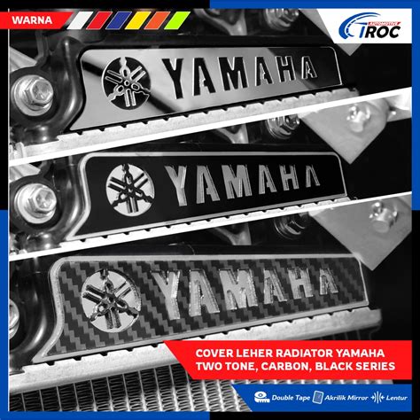 Jual GARNISH COVER LEHER RADIATOR YAMAHA AKSESORIS AEROX NMAX LEXI