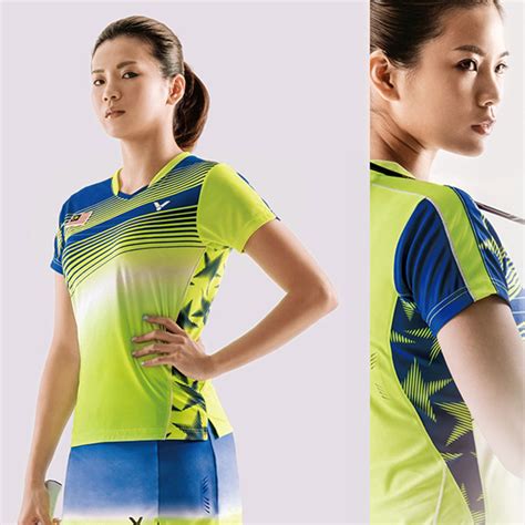 Victor Badminton Jersey Malaysia Women Badminton Tournament T