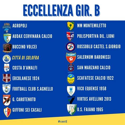 Calcio Eccellenza Ecco I Gironi Del Campionato Tv Avellino