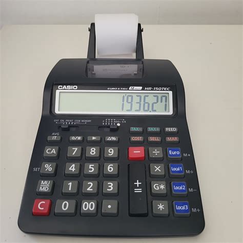 Casio Euro And Tax 12 Digits Hr 150tec Köp På Tradera 598692329