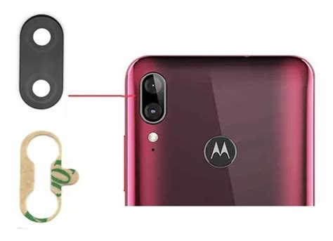 Cristal Camara Adhesivo Compatible Moto E6 Plus Xt2025 Meses sin interés