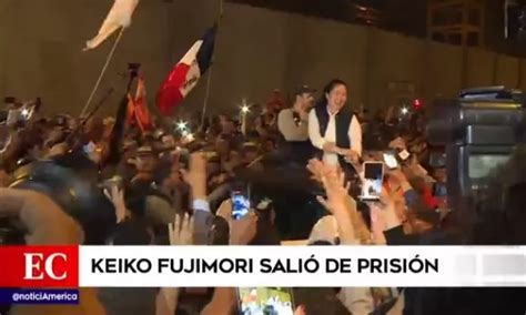 Keiko Fujimori Recuperó Su Libertad Y Dejó El Penal Anexo De Mujeres De