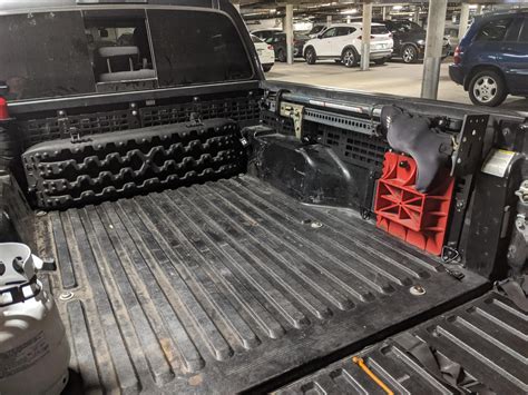 Toyota Tacoma Bed Molle System