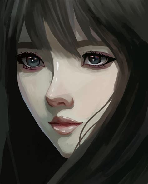 Tried a realistic anime style : r/AnimeSketch