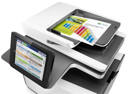 hp pagewide color mfp  urzadzenie wielofunkcyjne kolor przebieg