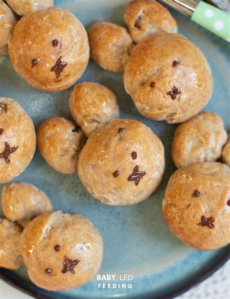 Easy Easter Dessert Recipe For Hot Crossed Bunnies Baby Led Feeding