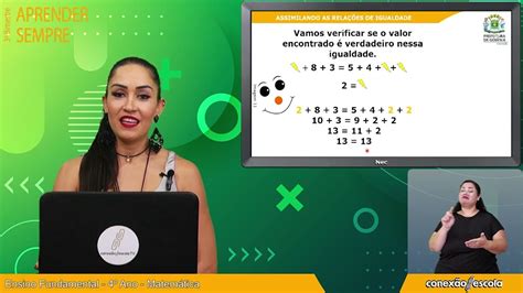 Aprender Sempre Matem Tica Ano Bim Videoaula