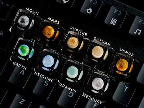 Jupiter Keycap Planet Keycap Artisan Keycap Solar System Keycap