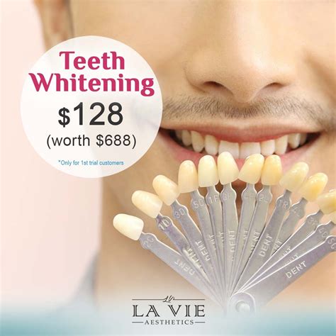 la laser teeth whitening