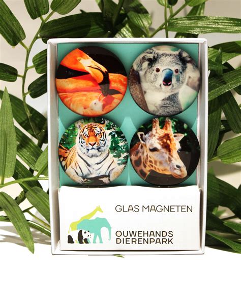 Glass magnets Ouwehand Zoo - Ouwehand webshop