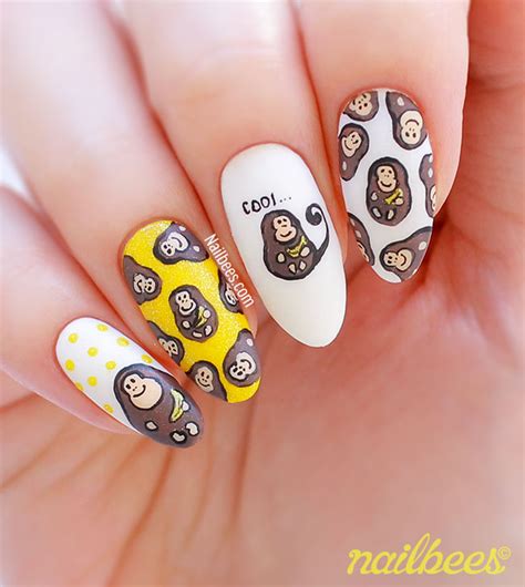 Monkey Nail Art | nailbees