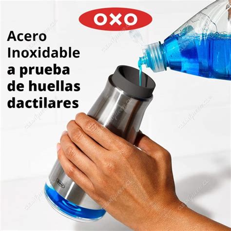 Dispensador Jab N Acero Inoxidable Oxo Unid Clean Queen