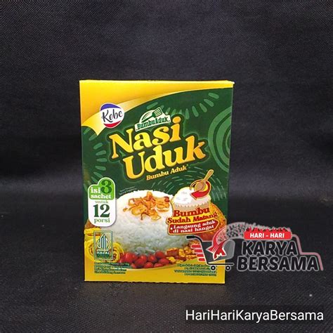 Jual BUMBU MASAK INSTANT KOBE BUMBU ADUK NASI UDUK BOX ISI 3 S X 15GR