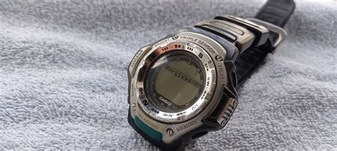 Lcd Casio Prt 41 Casio Qd 2198 Casio Protrek Triple Sensor Parts Or