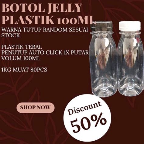 Jual Botol Jelly Plastik Ml Bahan Plastik Tebal Premium Shopee