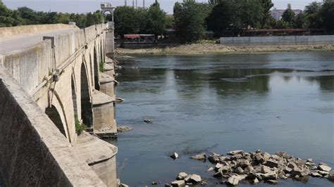 Edirne De Meri Ve Tunca Nehirlerinin Su Seviyesi D T Trt Haber