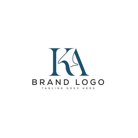 Premium Vector Letter Ka Logo Design Vector Template Design For Brand