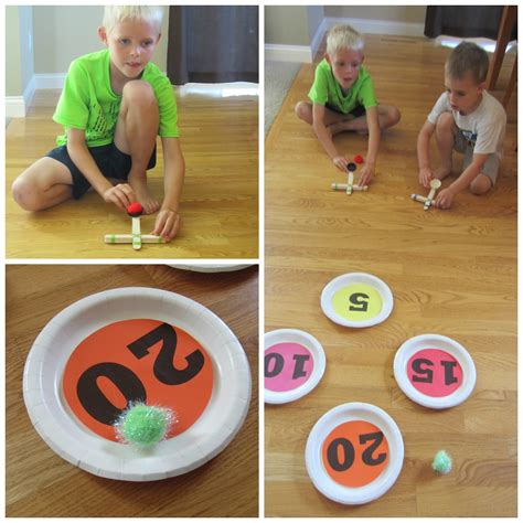 Relentlessly Fun, Deceptively Educational: Catapult Addition {a DIY Math Game}