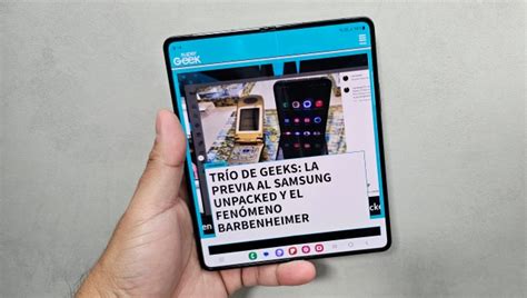 Sorpresa El Galaxy Z Fold Es El Smartphone Con La Mejor Pantalla