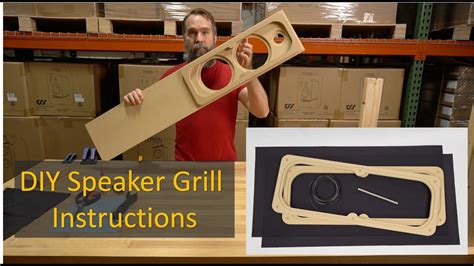 How To Build A Diy Speaker Grill Css Grill Kit Youtube