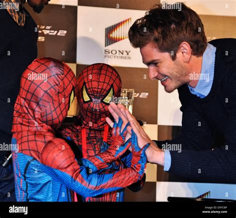 Andrew Garfield Mar 31 2014 Tokyo Japan Actor Andrew Garfield