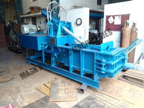 Double Action Hydraulic Scrap Baling Press Manual Door At 750000