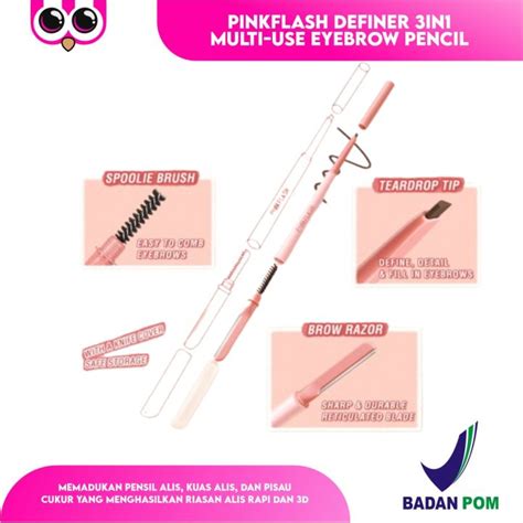 Pinkflash Definer In Multi Use Eyebrow Pencil Eye Brow Pensil Alis