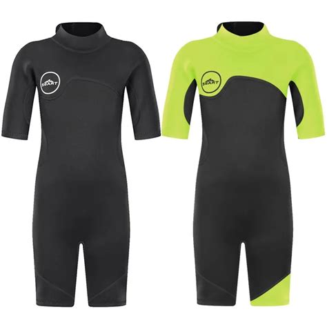 SBART maillot de bain en néoprène pour enfants 2mm SCR combinaison