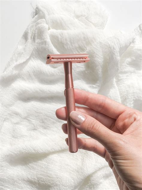 Matte Rose Gold Safety Razor Safety Razor For Women Safety Etsy