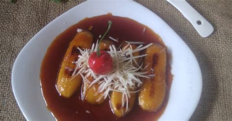 Resep Pisang Panggang Saus Gula Merah Oleh Oliveia Faizin Cookpad