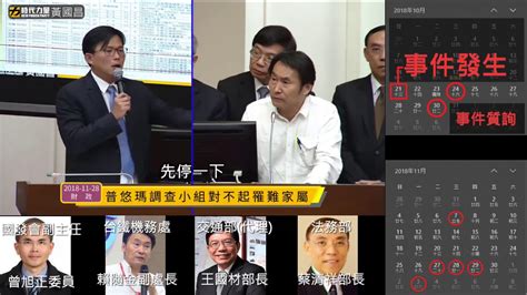 【療癒】詐欺公民系列 台鐵普悠瑪事件後質詢part 3│黃國昌質詢 Youtube