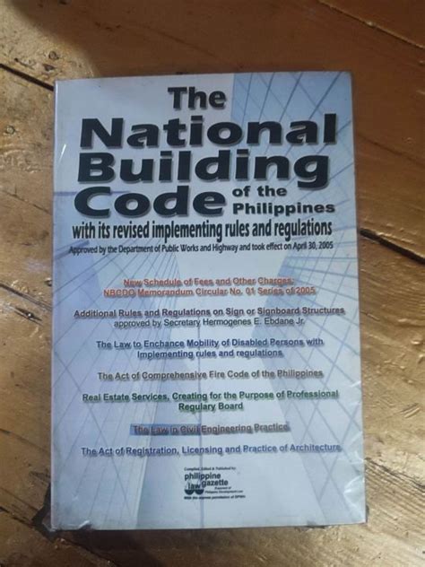 The National Building Code Of The Philippines Lazada Ph