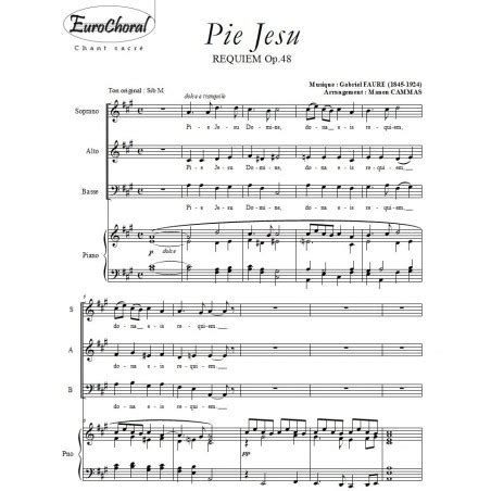 Pie Jesu Requiem Op Faur Vm