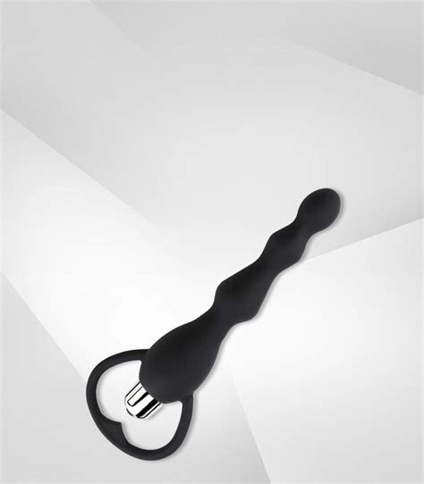Anal Bead Vibrator Silicone Safe And Easy To Use