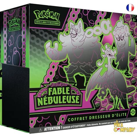 Pokémon EV6 5 Tripack Pêchaminus Ecarlate Et Violet Fable Nébuleuse