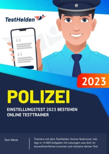 Polizei Einstellungstest Bestehen Online Testtrainer Trainiere