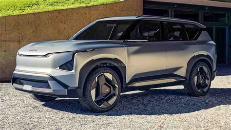 Kia Ev Electric Suv Concept Debuts Future Carens Ev