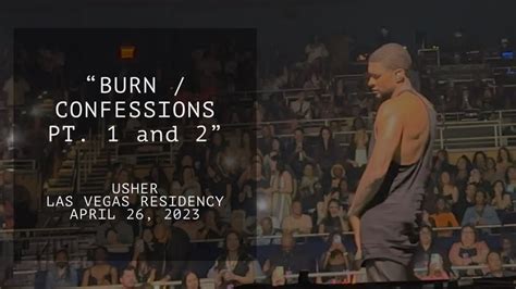 Usher Live In Concert Las Vegas Burn Confessions Pt Pt Las