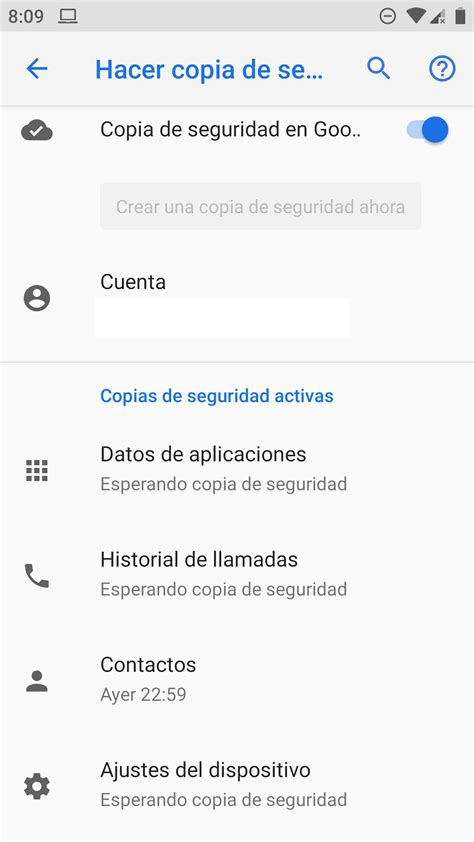 Problemas con copia de seguridad en Google Drive desde smartphone ...