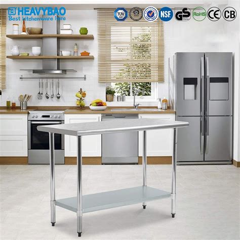 Heavybao Catering Hotel Equipment Stainless Steel Kitchen Workbench