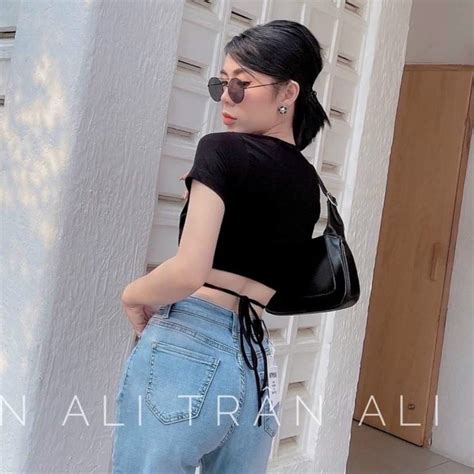 Áo Cột Eo Phối Bikini Đi Biển Áo Đắp Chéo Cột Dây Cá Tính HolCim