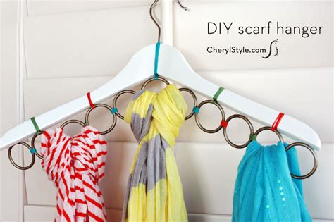 How To Make A Diy Scarf Hanger Everyday Dishes And Diy