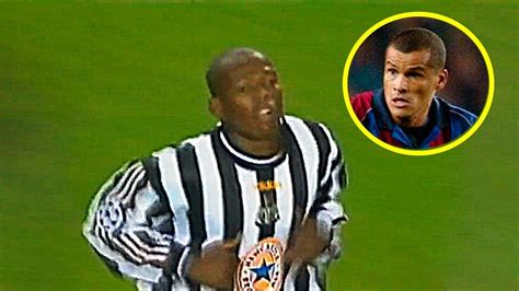 El Día Que Faustino Asprilla Le Hizo 3 Goles Al Barcelona Youtube